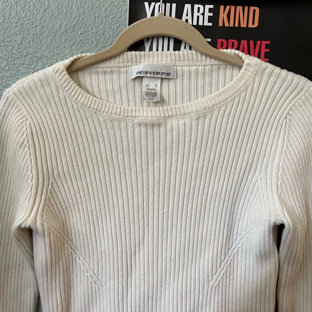Jones New York Sport knit top M